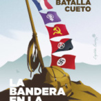 Le drapeau au sommet