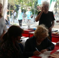 Manuela Carmena, JP. Baroux par Sylvie Crosmann